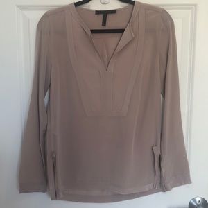 BCBG Maxazria long sleeve blouse